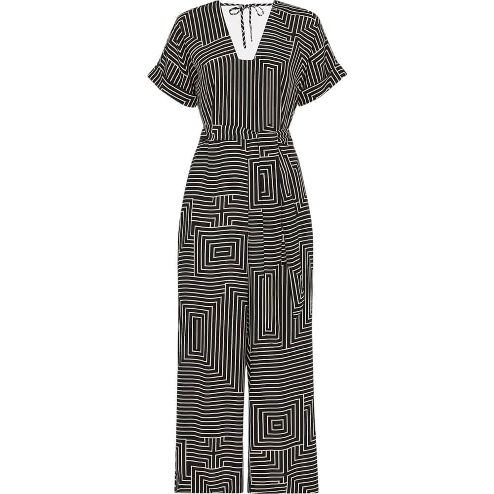 Whistles Angled Stripe Jumpsuit 